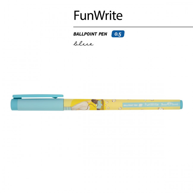 Ручка шариковая 0,5мм синяя "FunWrite. Городская прогулка Такса", BV/20-0212/77 (24) Ручка шариковая 0,5мм синяя "FunWrite. Городская прогулка Такса", BV/20-0212/77 (24)
