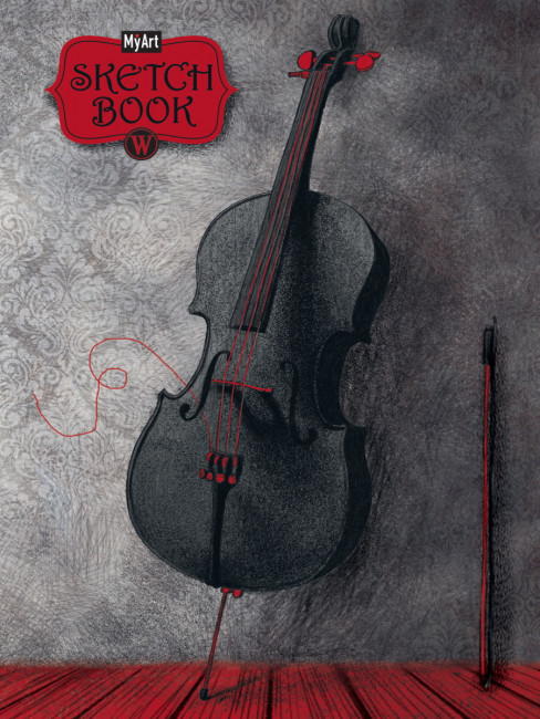 Скетчбук"Мрачная среда. Мрачная симфония." MyArt. Формат:145х203х13 128стр, Проф-Пресс