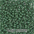 Бисер Чехия "GAMMA" круглый 7   10/0   2.3 мм    5 г  1-й сорт G462 т.зеленый ( 53233 )