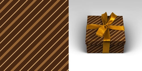 Упаковочная бумага Полоска (70 х 100 см, 90 г/м2) 1 лист (10)