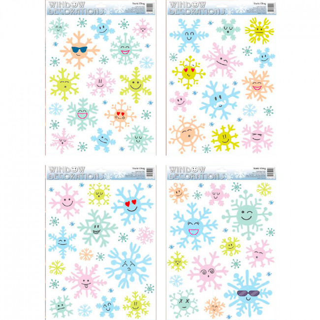 НАКЛЕЙКА НА ОКНО, DARLENS «СНЕЖИНКИ», 300Х420 ММ, АССОРТИ, DL-DRL05146 (12) НАКЛЕЙКА НА ОКНО, DARLENS «СНЕЖИНКИ», 300Х420 ММ, АССОРТИ, DL-DRL05146 (12)