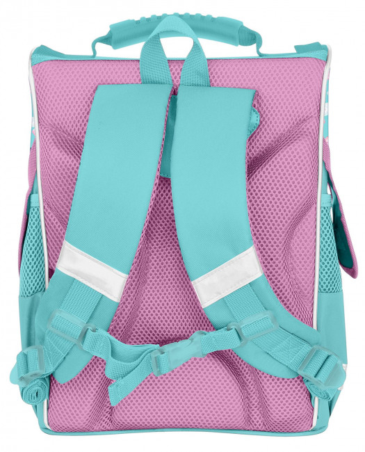 Рюкзак подрост. Schoolformat BASIC mini MAGIC GIRL 11 л бирюз. 33х25х13 жестк. каркас 1 отд. молния д/девочек