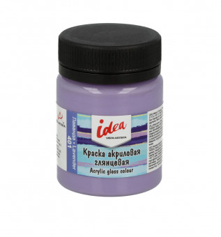 Краска акриловая для декора глянцевая 50мл 401 Лаванда, idea, VISTA-ARTISTA/ IGA-50 401