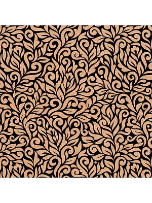 Упаковочная KRAFT бумага Орнамент (10 л в рулоне, 70 Х 100 см) УБ-2171