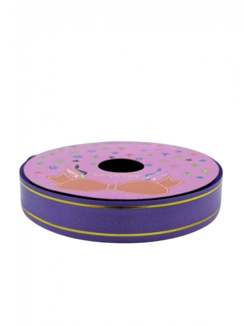 Лента 1,6см*6м декоративная, фиолетовая, Магистр/MAG1,6*6-1129