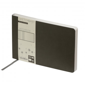 Cкетчбук А5 48л "Sketch&Art. Horizont", цвет гибкой обложки серый, BV/1-521/03 (20)