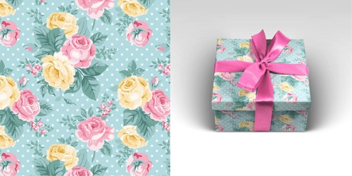 Упаковочная бумага Прованс (10 листов в рулоне, 70 х 100 см, 90 г/м2) 10-05-0063