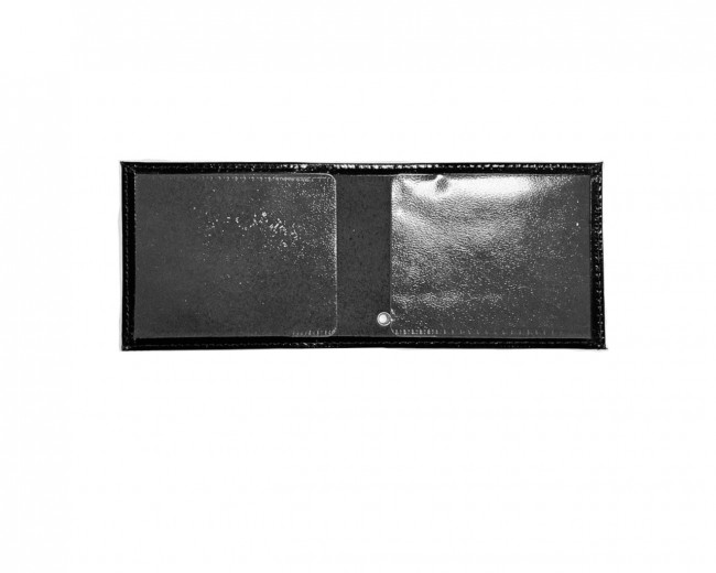 Обложка на удостоверение WENZER OFFICE, орел ф/з с люверсом, черная