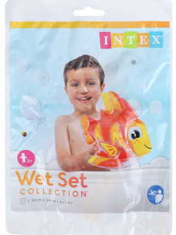 Игрушка 28см надувная, MIX, INTEX Рыжий Кот/58590NP