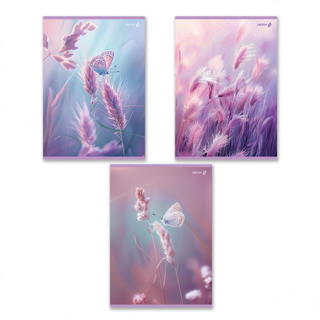 Тетрадь А4 80 клетка "Встречая рассвет" скрепка, Светоч/Т154_01758 (6/48)