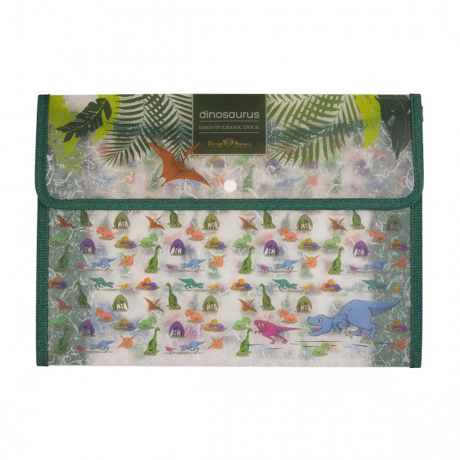 Папка-конверт А4 на кнопке "Динозаврики", BV/14-030/11 (12) Папка-конверт А4 на кнопке "Динозаврики", BV/14-030/11 (12)