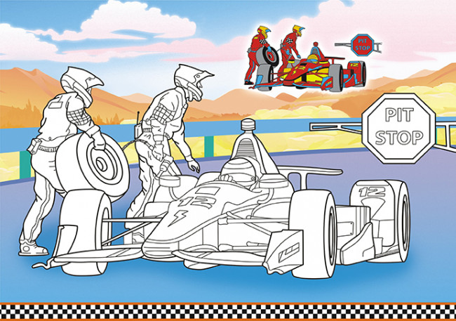 Раскраска (А5) РКС-1097