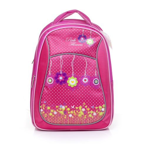 Рюкзак школьный Pink Flowers 40*29*15 влагонепрониц BG 2730