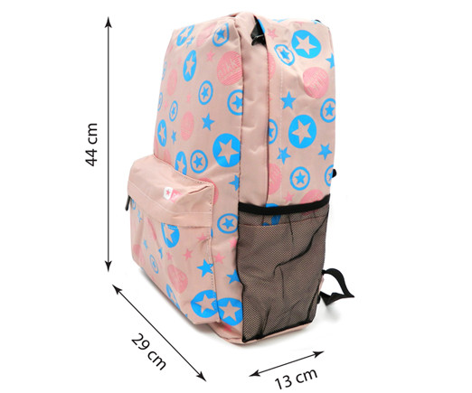 Рюкзак BE-256 розовый с голубым 45см 1 отд., 4 карм., спинка с порол. (1/50) Рюкзак BE-256 розовый с голубым 45см 1 отд., 4 карм., спинка с порол. (1/50)