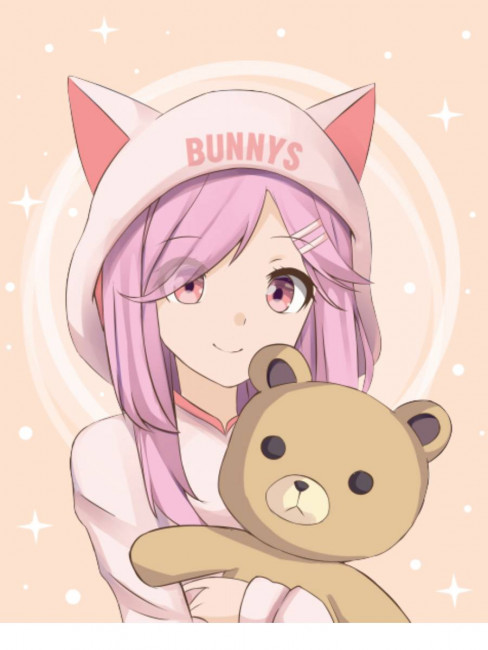 Пакет подарочный "Девочка с мишкой" 18x23x10см (M), MILAND/ПКП-4227 Пакет подарочный "Девочка с мишкой" 18x23x10см (M), MILAND/ПКП-4227