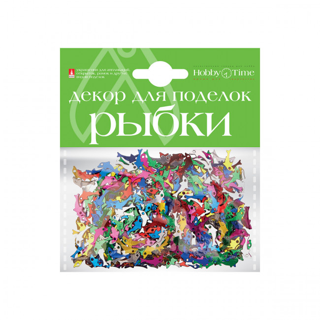 Декоративные элементы "Сказочные рыбки", 4 вида, №15, BV/2-393