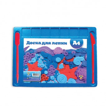 Доска А4 для лепки, цветная + 2 стека, Пчёлка/ДЛ-02П (60) Доска А4 для лепки, цветная + 2 стека, Пчёлка/ДЛ-02П (60)