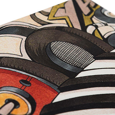 Записная книжка в клетку «Граффити» 15,5*21, клетка Записная книжка в клетку «Граффити» 15,5*21, клетка