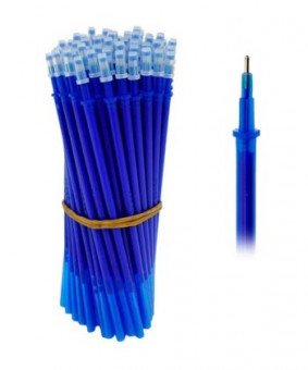 Стержень гелевый пиши-стирай 0,4 мм, синий WENZER OFFiCE (100)