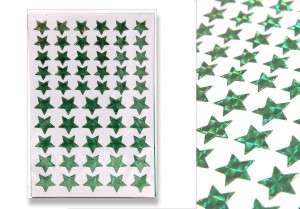 Наклейки детские «Звездочки» Размер: 8,5мм*13мм (10)
