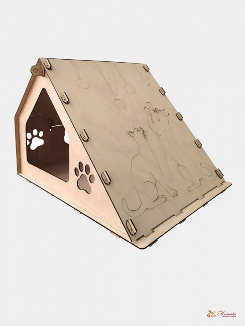 Конструктор "Домик для кошек №1"