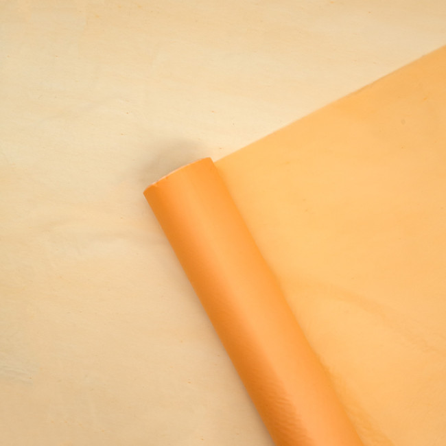 Пленка тишью влагостойкая 60см х 10м, персик, 25мкр