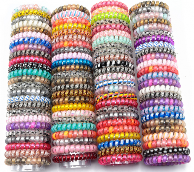 Резинка для волос спираль 100231-1 (25)