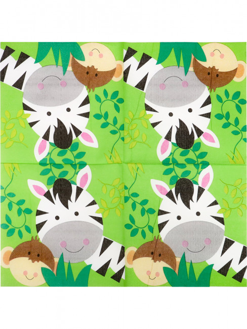 Салфетки бумажные 33 см "Милые зверята" 20 шт MILAND/ФЛ-2811 Салфетки бумажные 33 см "Милые зверята" 20 шт MILAND/ФЛ-2811