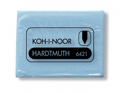 Ластик-клячка Koh-I-Noor "6421" Soft, 47*36*9мм