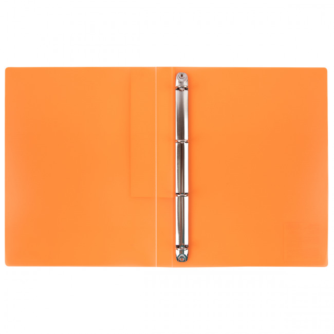 Папка А4 700мкр 25мм на 4 О-кольцах d -17мм, neon оранжевый, Prisma Expert Complete/EC211400012 (4)