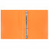 Папка А4 700мкр 25мм на 4 О-кольцах d -17мм, neon оранжевый, Prisma Expert Complete/EC211400012 (4)