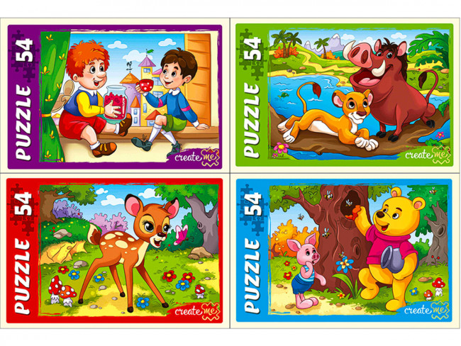 Пазлы 54 элемента "Самые весёлые картинки", Рыжий Кот/П54-5627 (32)