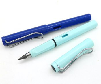 Карандаш Вечный  CZ-207  2B металлический стержень, без ластика, цвета ассорти, в ПВХ-пакете (5/400)