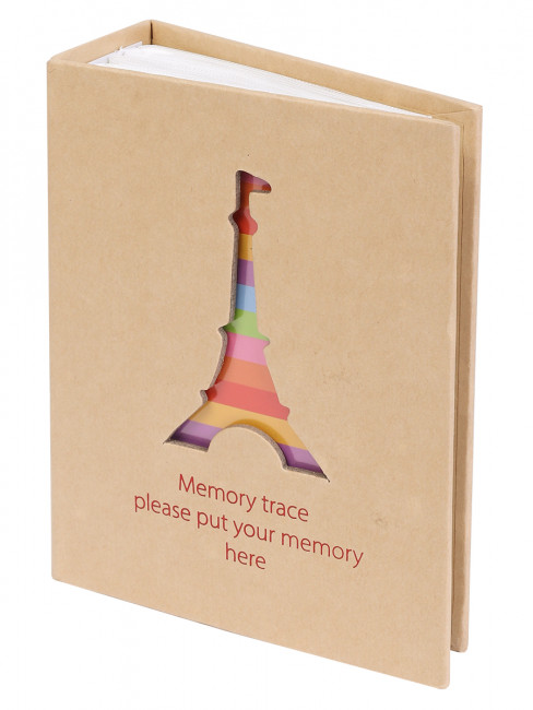 Фотоальбом  "Радужный Париж" на 100 фото  10*15 УБ-3213