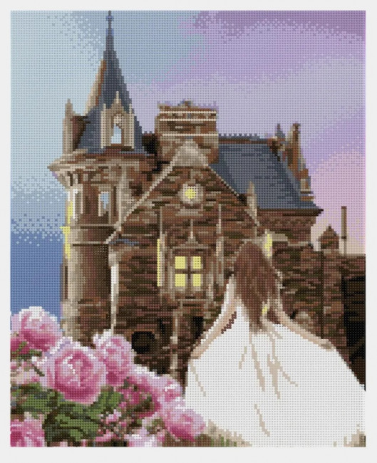 Алмазная мозаика 40*50 на подрамнике "Романтическое приключение", полная выкладка, ALM015 Алмазная мозаика 40*50 на подрамнике "Романтическое приключение", полная выкладка, ALM015