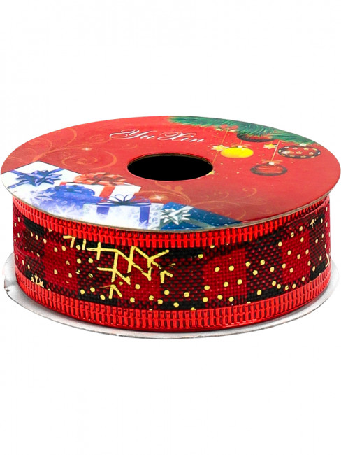 Лента 2.5*270 см новогодняя "Праздничное настроение" MILAND/ЛП-5338 Лента 2.5*270 см новогодняя "Праздничное настроение" MILAND/ЛП-5338