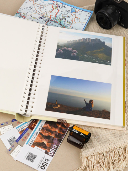 Фотоальбом на 120 фото 30л 22.5*28см "Львы", MILAND/УБ-1312 Фотоальбом на 120 фото 30л 22.5*28см "Львы", MILAND/УБ-1312