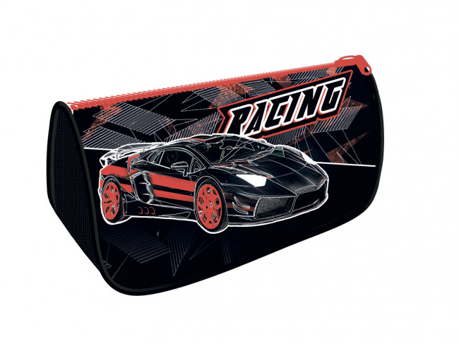 Пенал-косметичка 220/105/65 объемный, на молнии "Racing 2023", Пчёлка/К-7 (12)