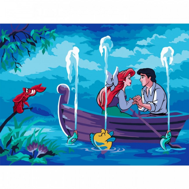 Набор для творчества "Рисование по номерам". "Свидание" 30 x 40, DS111 Набор для творчества "Рисование по номерам". "Свидание" 30 x 40, DS111