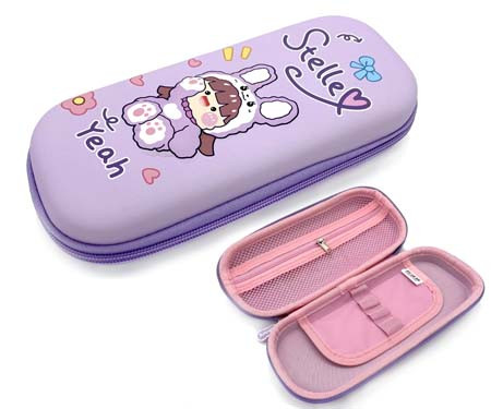 Пенал 1   отд. CN-45 "Девочка-зайка" 22*10*4см EVA пластик с объемным рисунком, с 1 створкой, розовый, в упаковке ПВХ №9110 (1/36/216) Пенал 1   отд. CN-45 "Девочка-зайка" 22*10*4см EVA пластик с объемным рисунком, с 1 створкой, розовый, в упаковке ПВХ №9110 (1/36/216)