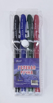 Набор гелевых ручек 4цв 4шт, F777-4 (36)