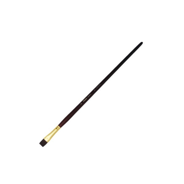 Кисть CREATIVE Синтетика жесткая ПЛОСКАЯ N8 (длинная ручка), Pinax/684008