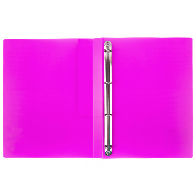 Папка А4 700мкр 25мм на 4 О-кольцах d -17мм, neon пурпурный, Prisma Expert Complete/EC211400022 (4)