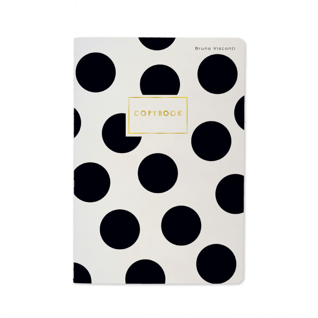 Тетрадь 40 клетка "Black polka dot" сшивка, BV/7-40-001/117 (24) Тетрадь 40 клетка "Black polka dot" сшивка, BV/7-40-001/117 (24)