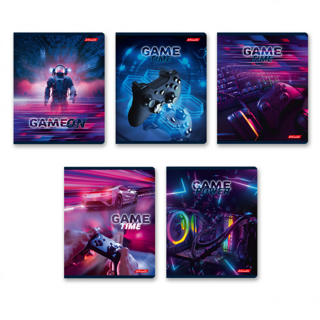 Тетрадь 80 клетка "Включайся в игру" скрепка, Светоч (5/45)