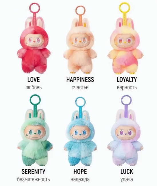 Мягкая Игрушка Лабубу (LABUBU) 3 серия, без коробки