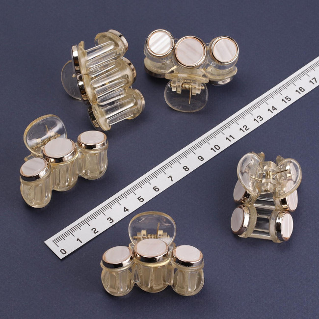 Заколка краб пластмасс 10-581 (20)