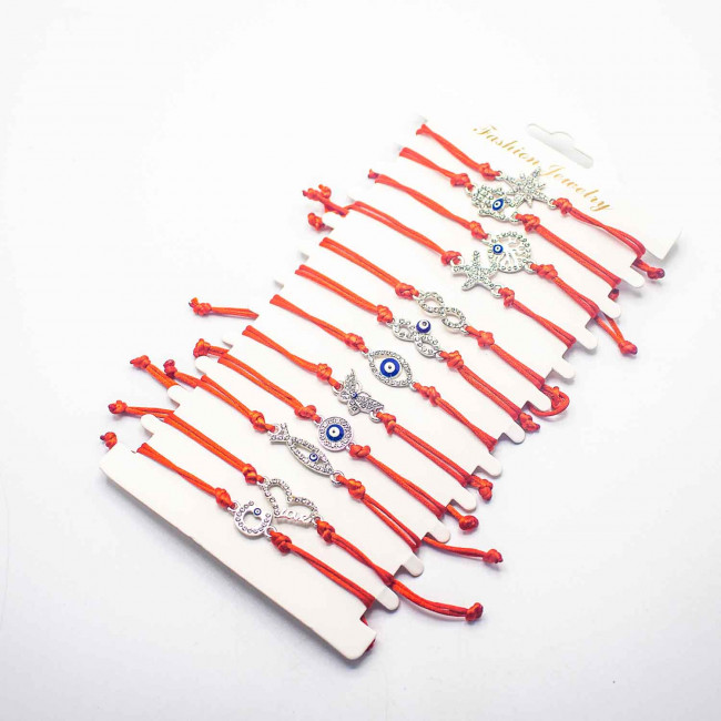 Браслеты из красной нити 100422-22 (12)