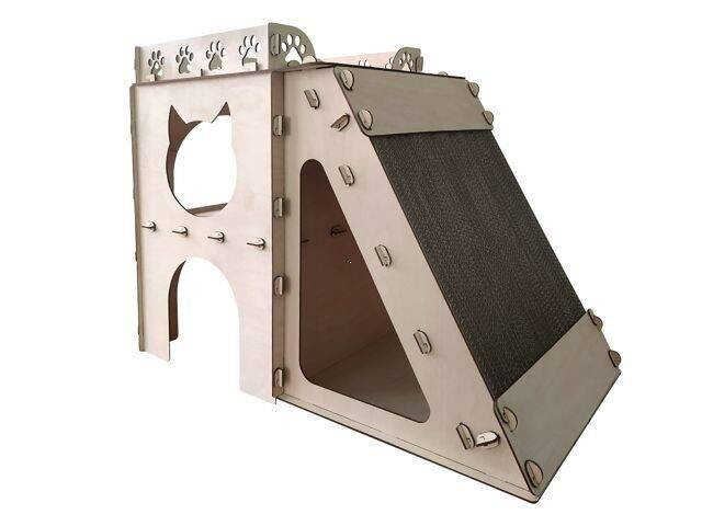 Конструктор "Домик для кошек №3", Н-34 Конструктор "Домик для кошек №3", Н-34