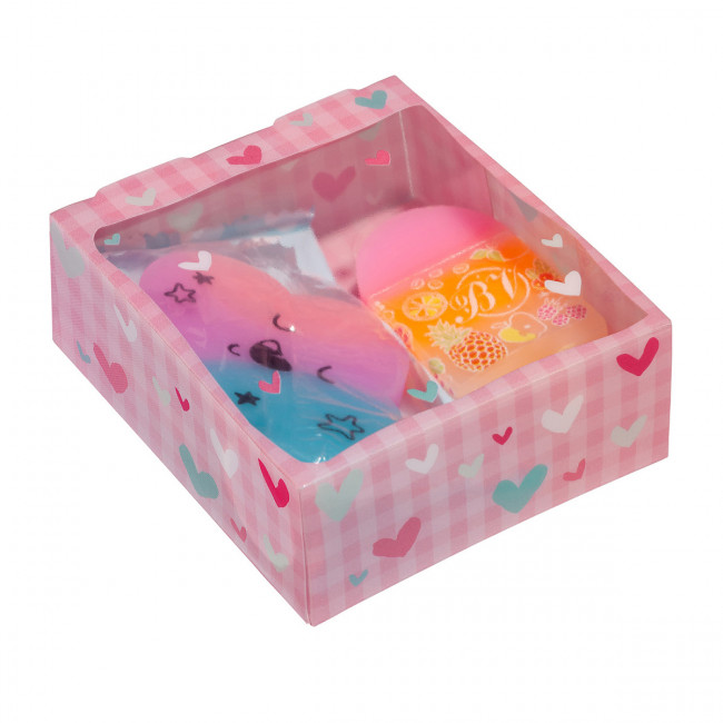 Канцелярский подарочный набор "Радужные облачка", 2 предмета, BV/2-736/04